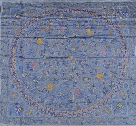 A variation of the Hermès scarf `Lalbhai ` first edited in 1994 by 