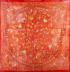 A variation of the Hermès scarf `Lalbhai ` first edited in 1994 by 