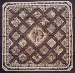 A variation of the Hermès scarf `Mare nostrum ` first edited in 2003 by `Annie Faivre`