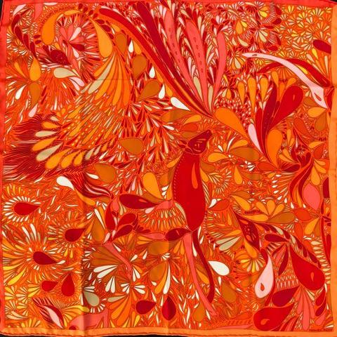 A variation of the Hermès scarf `Millefleurs du mexique ` first edited in 2015 by 