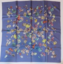 A variation of the Hermès scarf `Minéraux` first edited in 1959 by `Hugo Grygkar`