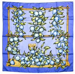 A variation of the Hermès scarf `Oranges et citrons ` first edited in 1962 by `La Torre`