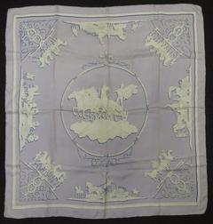A variation of the Hermès scarf `Phaeton` first edited in 1959 by `Philippe Ledoux`