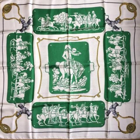 A variation of the Hermès scarf `Plaques à sabler` first edited in 1956 by 