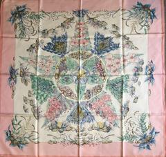 A variation of the Hermès scarf `Pythagore ` first edited in 1999 by `Zoè Pauwels`