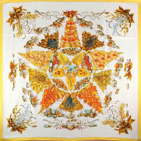 A variation of the Hermès scarf `Pythagore ` first edited in 1999 by `Zoè Pauwels`