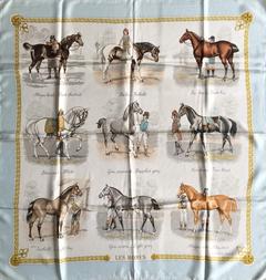 A variation of the Hermès scarf `Les robes ` first edited in 1968 by `Philippe Ledoux`