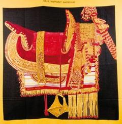 A variation of the Hermès scarf `Selle d'apparat marocaine ` first edited in 2008 by `Wlodek Kaminski`