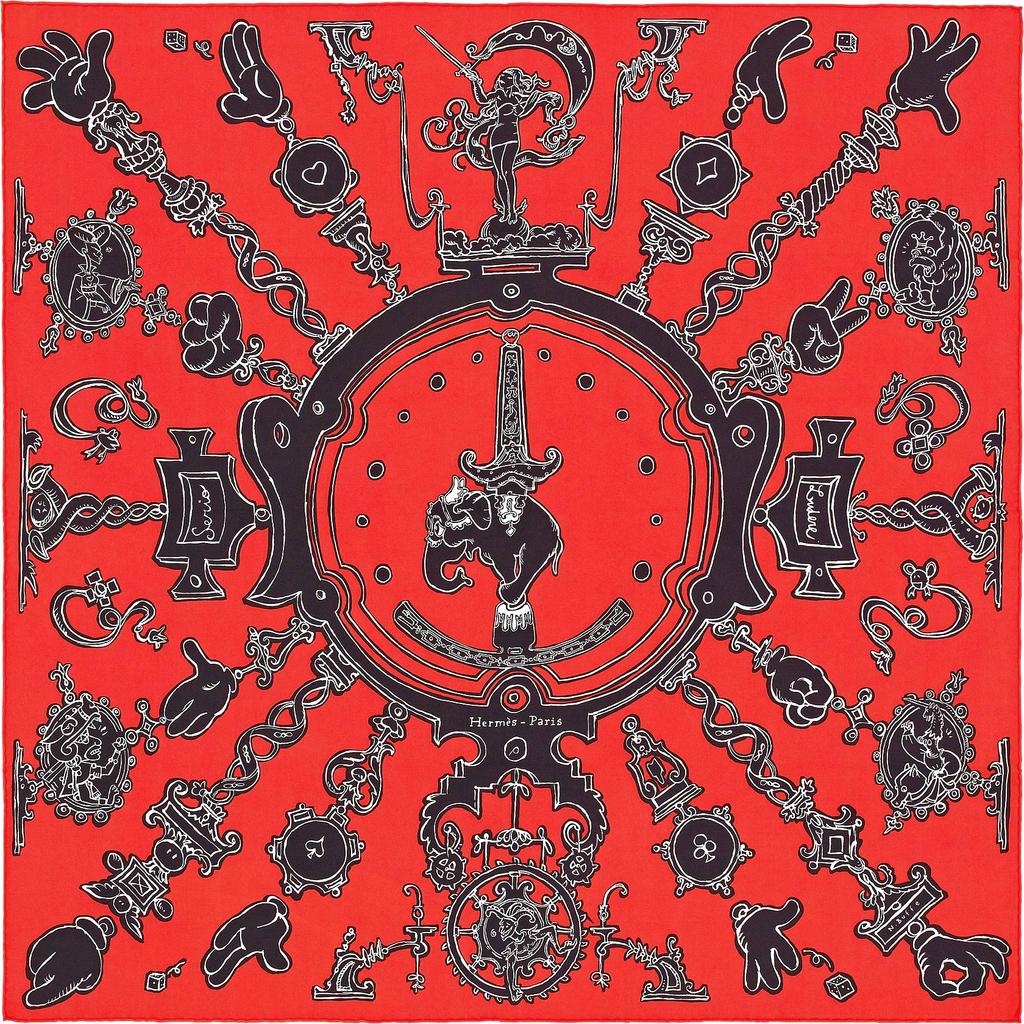 Serio Ludere - Hermès Scarf Details | Scarf Sage