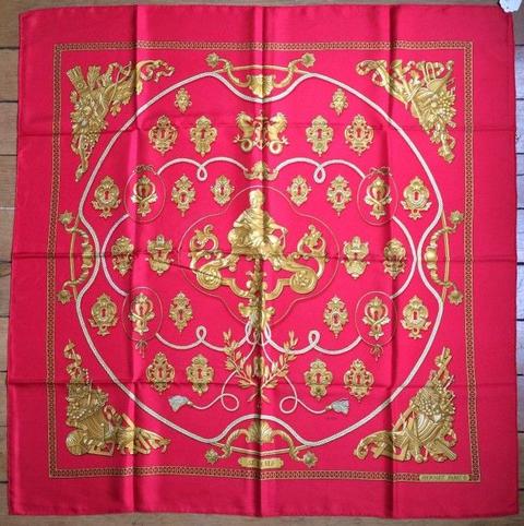 A variation of the Hermès scarf `Sésame ` first edited in 1971 by `Philippe Ledoux`