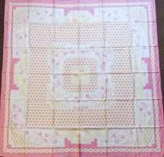 A variation of the Hermès scarf `Srinagar` first edited in 1985 by `Catherine Baschet`
