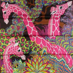 A variation of the Hermès scarf `The three graces ` first edited in 2020 by `Alice Shirley`