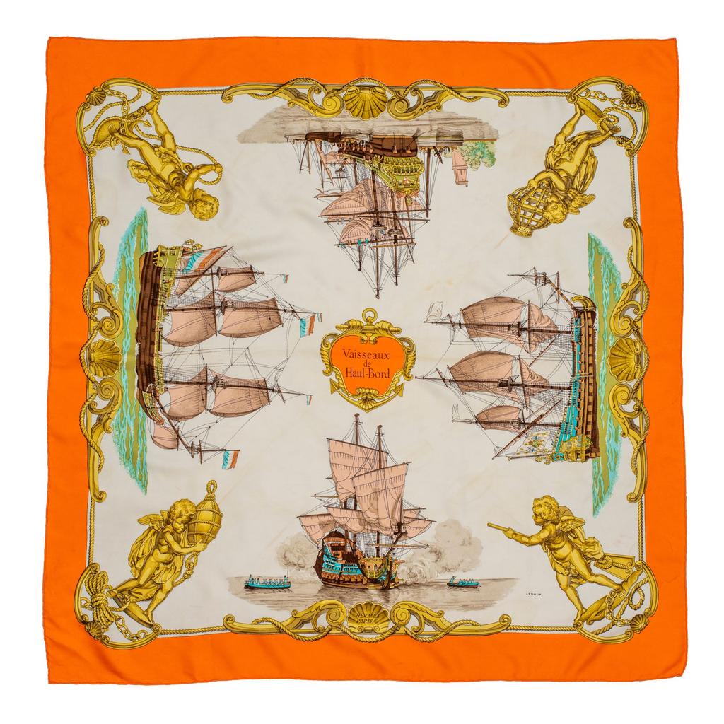 エルメス　Vaisseaux de Haut-Bord スカーフ 1641-vaisseaux-de-haut-bord-