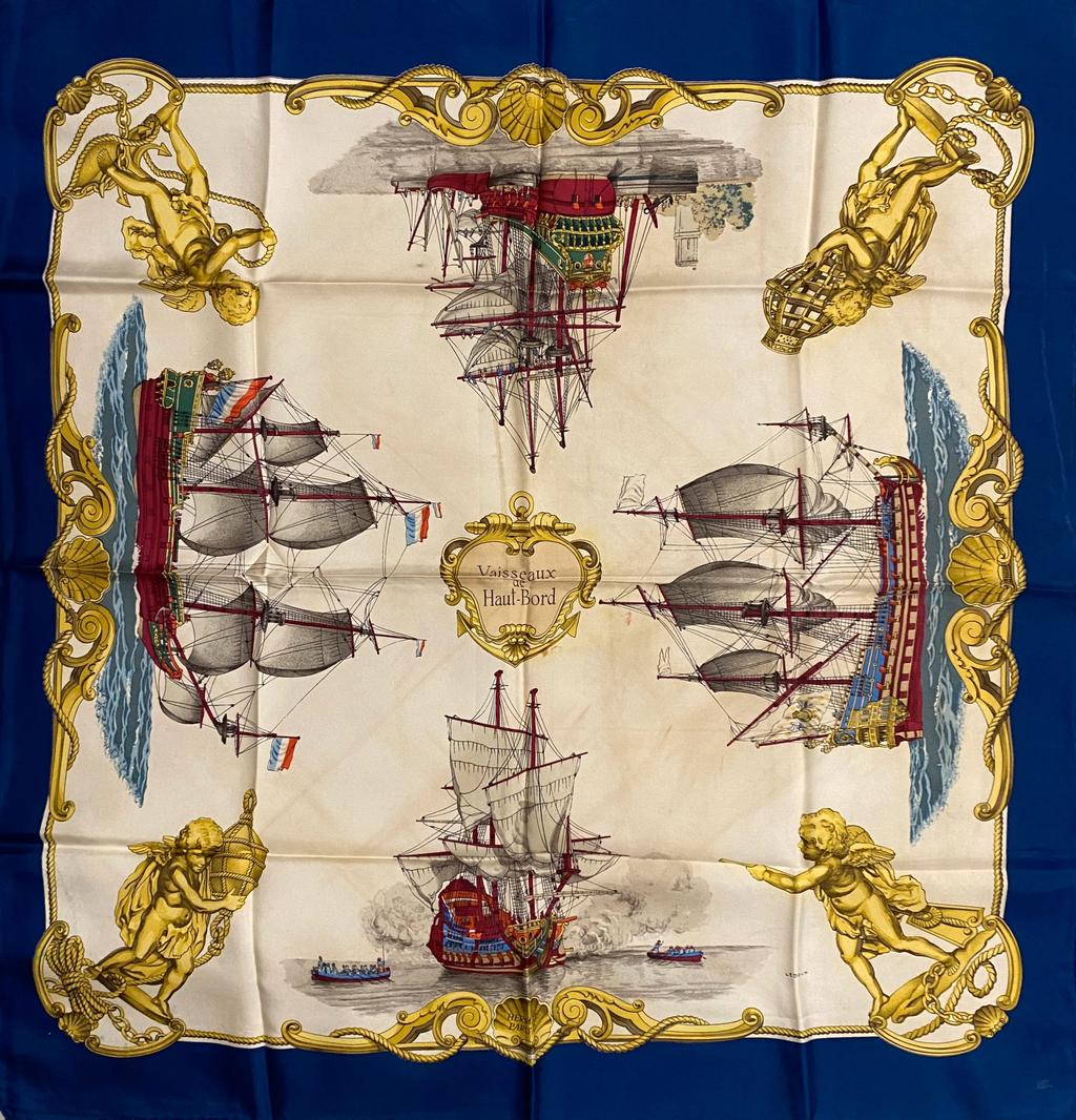 エルメス　Vaisseaux de Haut-Bord スカーフ 1641-vaisseaux-de-haut-bord-
