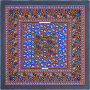 A variation of the Hermès scarf `Chasse en Inde` first edited in 2016 by `Michel Duchene`