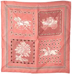 A variation of the Hermès scarf `Écuries Parisiennes` first edited in 2016 by 