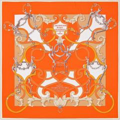 A variation of the Hermès scarf `L'Instruction du Roy` first edited in 2016 by `Henri d'Origny`