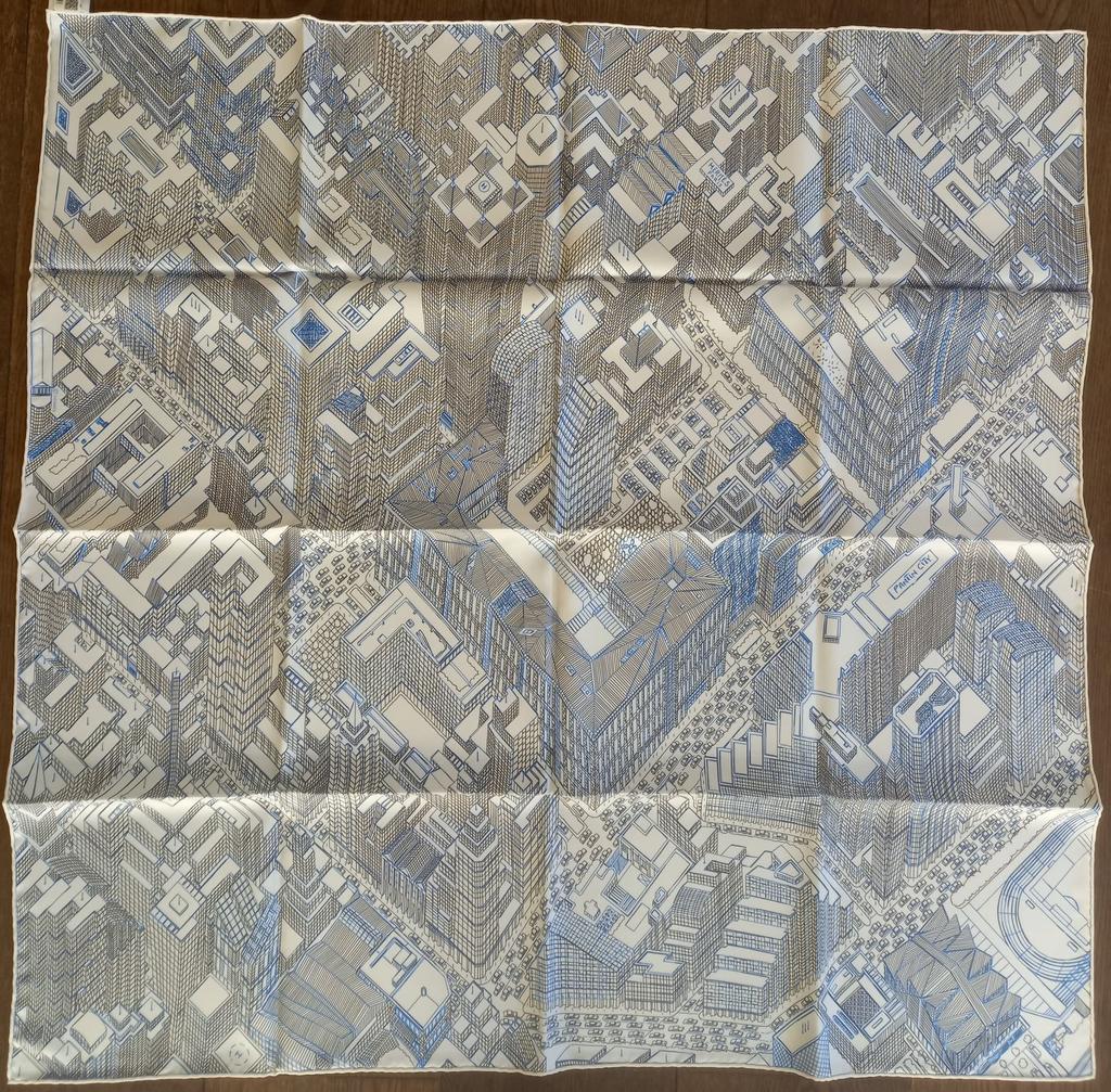 Hermès Scarf Mamadou City 90 Cisse Pantin main image 1