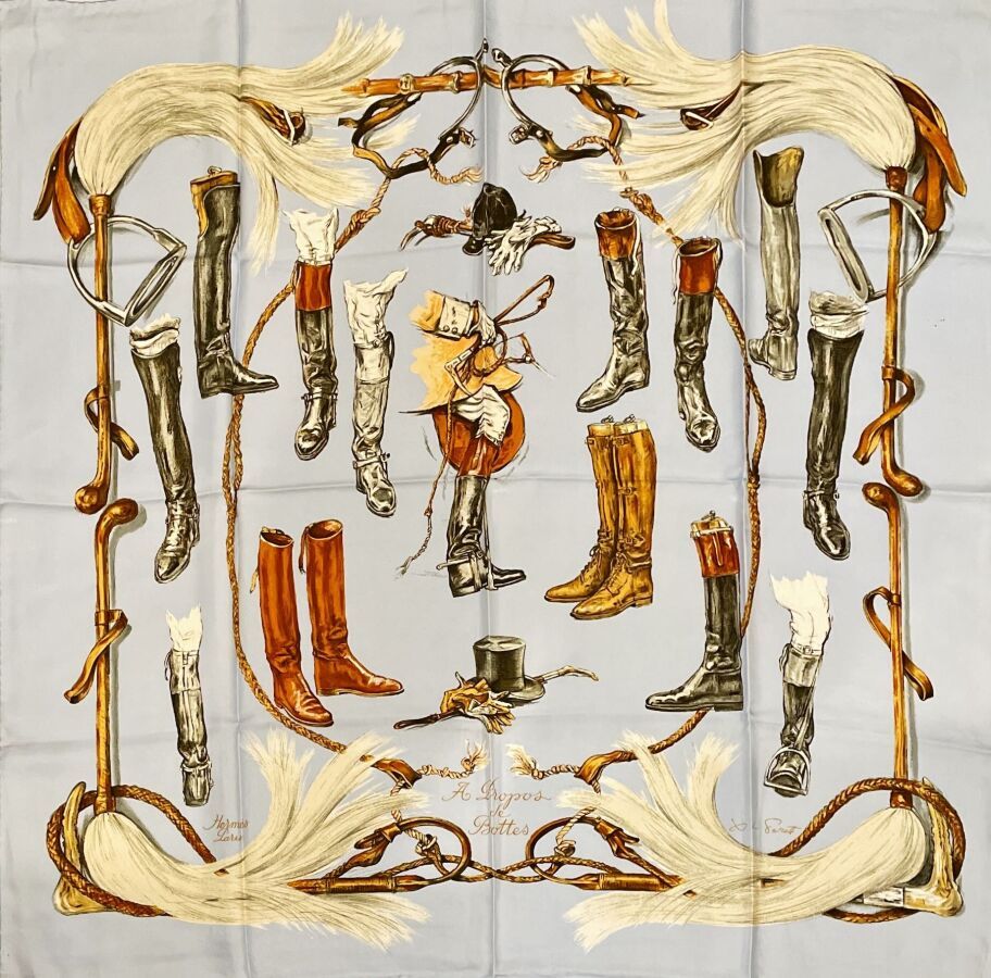 À propos de bottes gray - Hermès Scarf Details | Scarf Sage