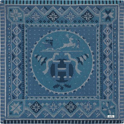 A variation of the Hermès scarf `Au coin du feu` first edited in 2016 by `Dimitri Rybaltchenko`