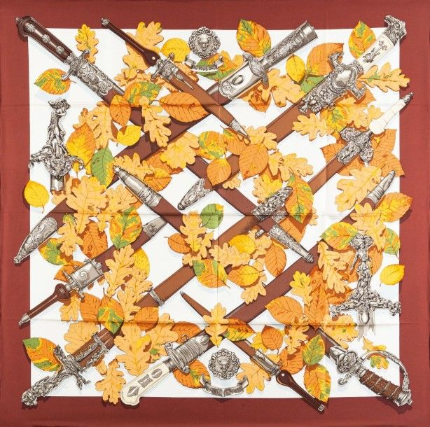 【新品・未使用】 HERMES カレ90 AU PLUS DRU HERMES（エルメス） スカーフ レディース カレ90 AU PLUS DRU 力強く