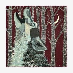 A variation of the Hermès scarf `Awooooo` first edited in 2018 by `Alice Shirley`