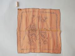 A variation of the Hermès scarf `À votre service` first edited in 2008 by `Philippe Dumas`