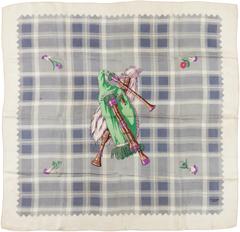 A variation of the Hermès scarf `Bag-pipe` first edited in 1951 by `Hugo Grygkar`