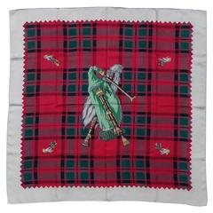 A variation of the Hermès scarf `Bag-pipe` first edited in 1951 by `Hugo Grygkar`