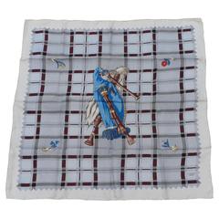 A variation of the Hermès scarf `Bag-pipe` first edited in 1951 by `Hugo Grygkar`