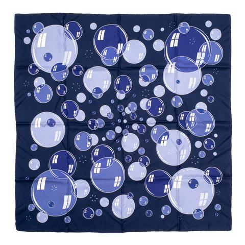 A variation of the Hermès scarf `Bal des bulles ` first edited in 2003 by `Dimitri Rybaltchenko`