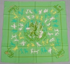 A variation of the Hermès scarf `Boogie woogie ` first edited in 2003 by `Sophie Koechlin`