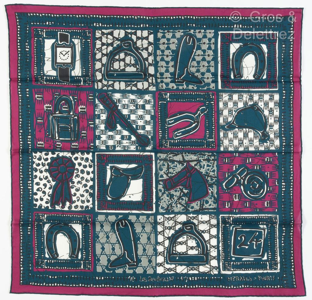 Le boubou h purple - Hermès Scarf Details | Scarf Sage