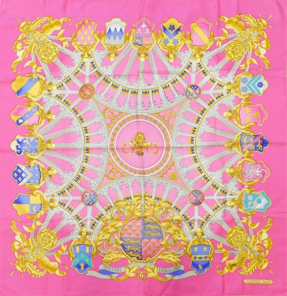 British heraldry pink - Hermès Scarf Details | Scarf Sage
