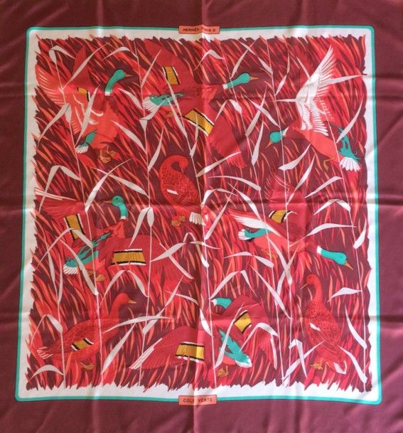Cols verts purple - Hermès Scarf Details | Scarf Sage