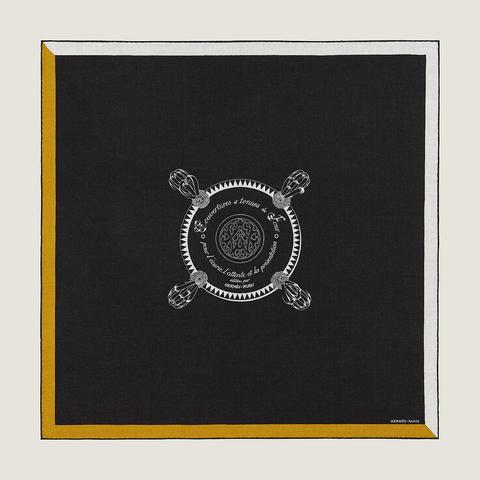 A variation of the Hermès scarf `Encadré blason` first edited in 2020 by 