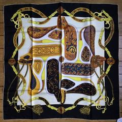 A variation of the Hermès scarf `Festival des amazones ` first edited in 2013 by `Henri d'Origny`