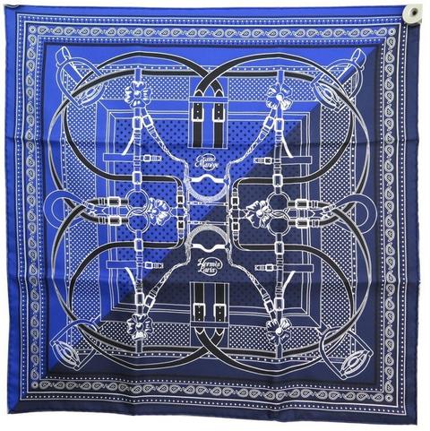 A variation of the Hermès scarf `Grand manège cut` first edited in 2016 by `Henri d'Origny`