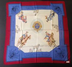A variation of the Hermès scarf `Grande vénerie royale ` first edited in 1957 by `Charles-Jean Hallo`