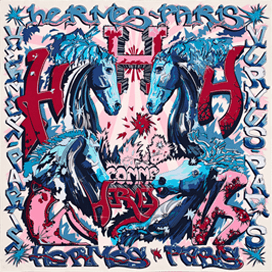 A variation of the Hermès scarf `H comme hermès` first edited in 2015 by `Zoè Pauwels`