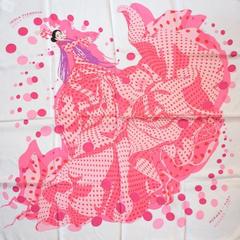 A variation of the Hermès scarf `Hola flamenca II` first edited in 2005 by `Dimitri Rybaltchenko`