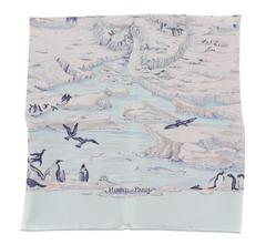 A variation of the Hermès scarf `Hommage à l'explorateur sir ernest shackleton ` first edited in 2005 by `Zoè Pauwels`