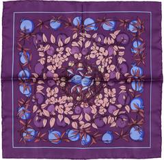 A variation of the Hermès scarf `Jardins d'eden` first edited in 2003 by `Annie Faivre`