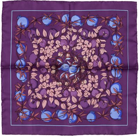 A variation of the Hermès scarf `Jardins d'eden` first edited in 2003 by `Annie Faivre`