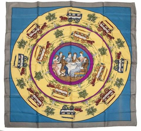 エルメススカーフ カレ90/柄名: テーブルゲーム エルメススカーフ カレ90/柄名: テーブルゲーム HERMES カレ90 JEU DES