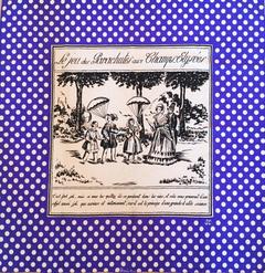 A variation of the Hermès scarf `Le jeu des parachutes aux champs d'élysées ` first edited in 1938 by 