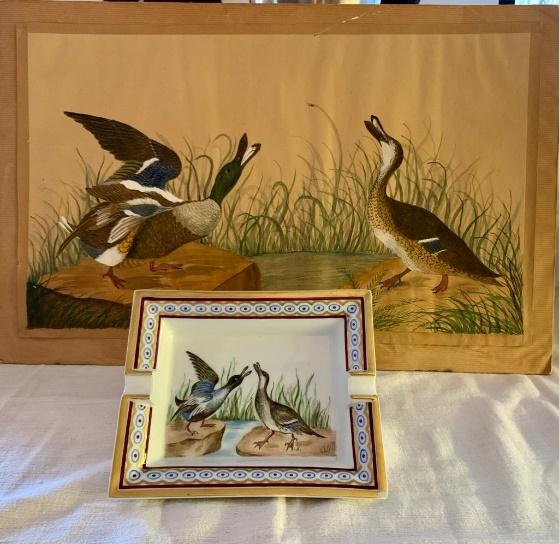 Hermès scarf design