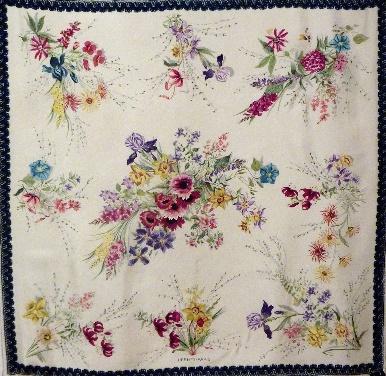 Hermès scarf sketch